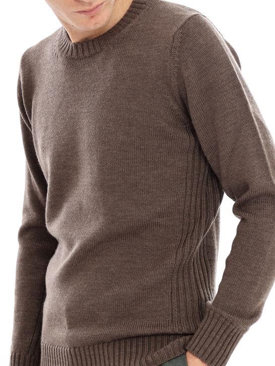 Kangra Maglia Kangra Girocollo Marrone Fino al 55% di sconto