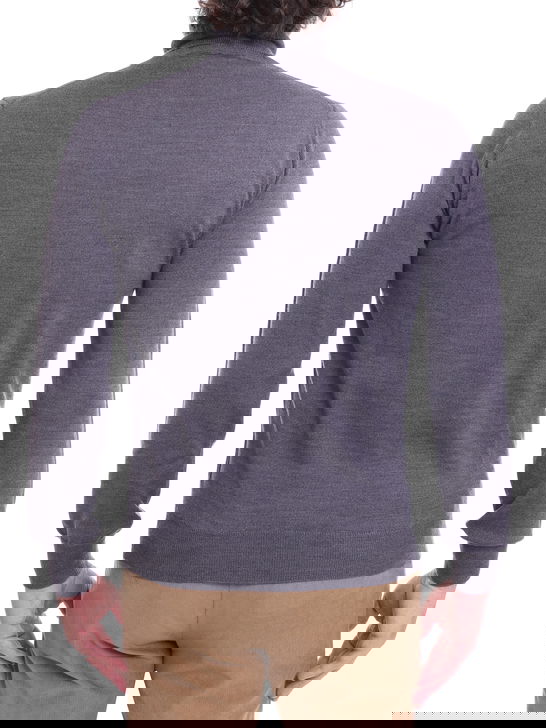Kangra Maglia Kangra Dolcevita Merinos Grigio Nuovo