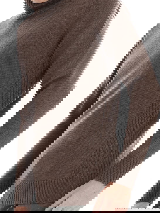 Kangra Maglia Kangra Dolcevita Marrone Vendita