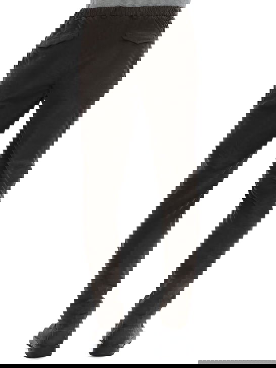 Devore Incipit Pantaloni Devore Incipit Velluto Millerighe Marrone Novità