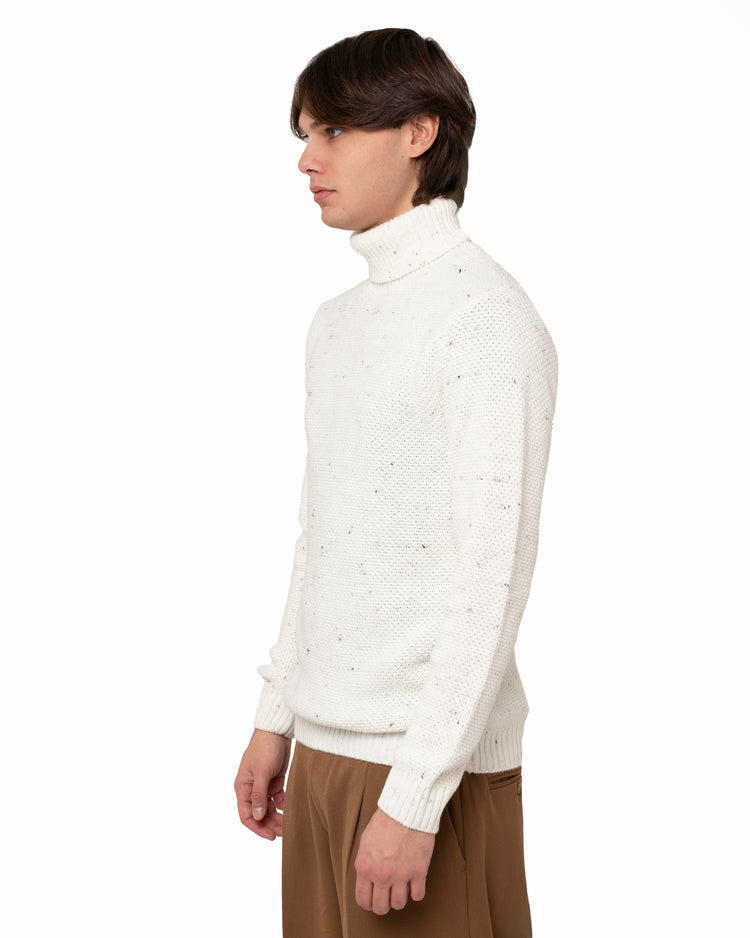 Why not brand Maglione collo alto sale e pepe Qualità