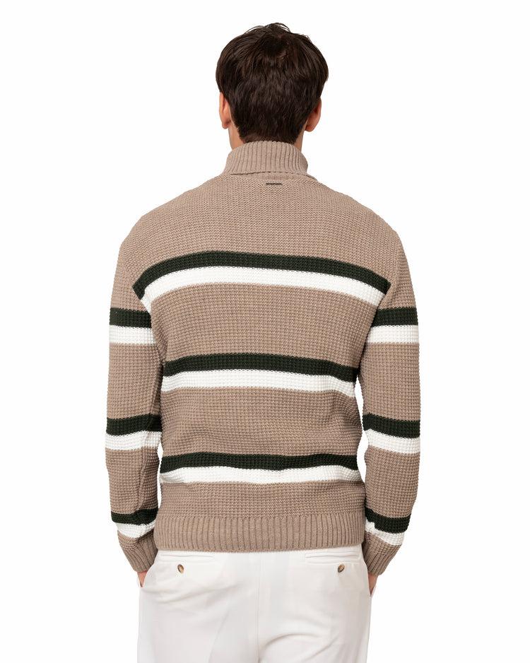 Why not brand Maglione collo alto con righe Vendita