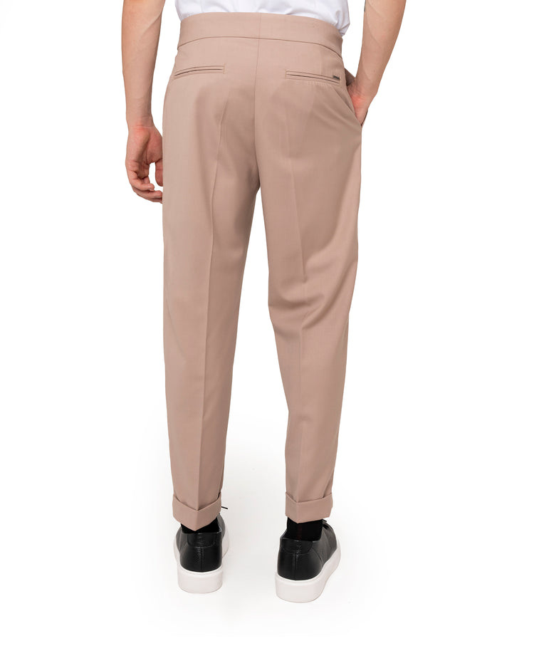 Why not brand Pantalone con pinces e risvolto Online