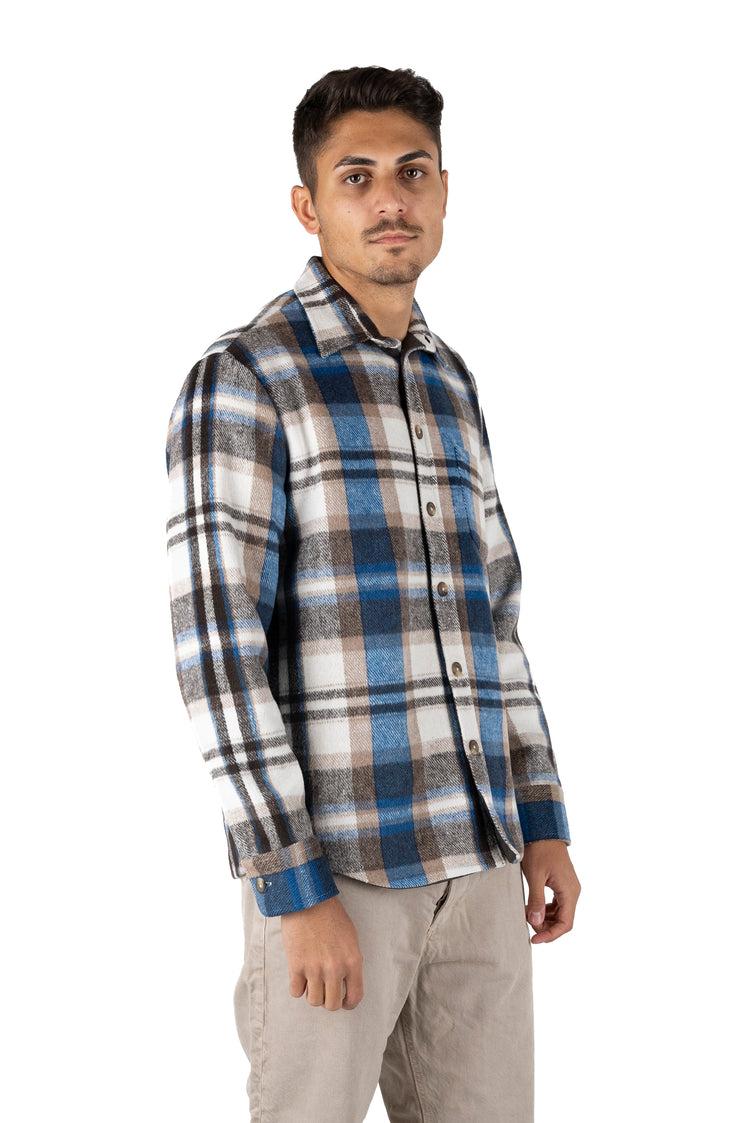 Why not brand Giacca Camicia a quadri Blu Comprare a buon mercato
