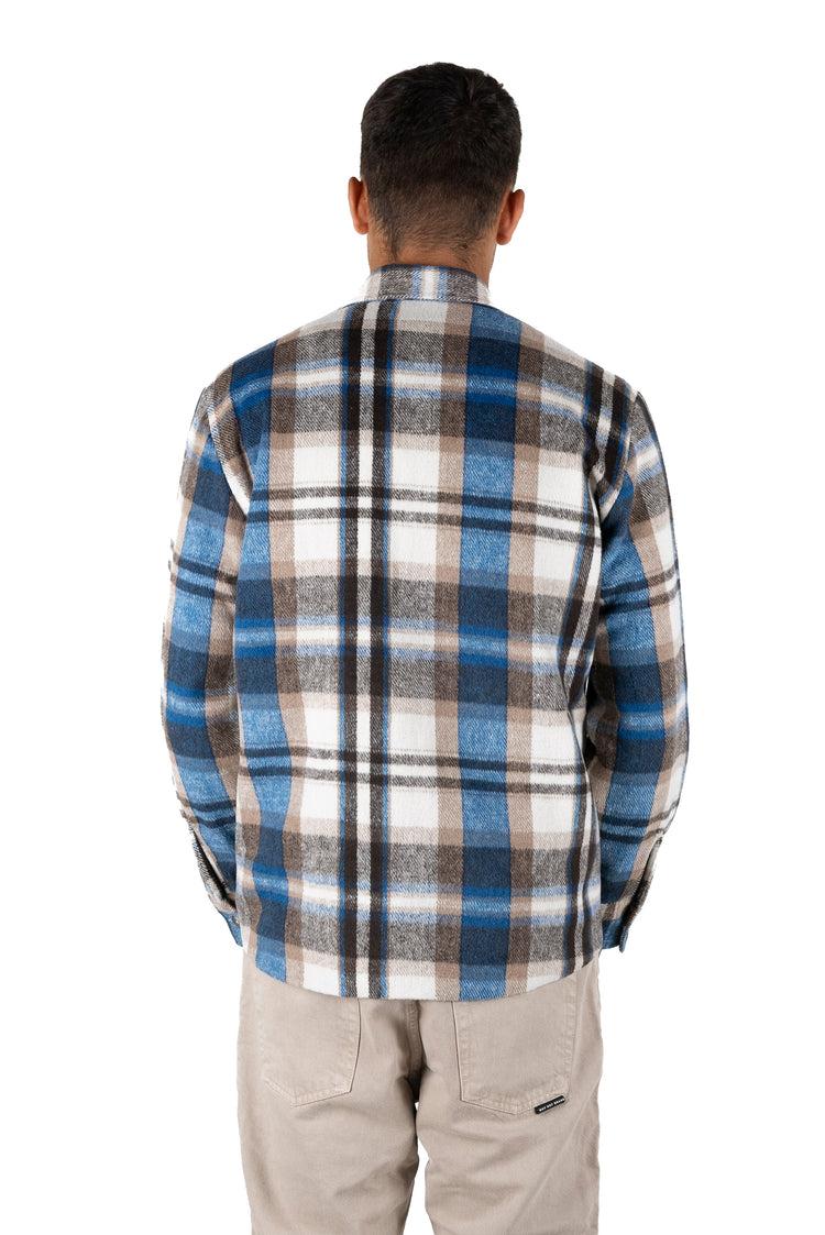 Why not brand Giacca Camicia a quadri Blu Comprare a buon mercato