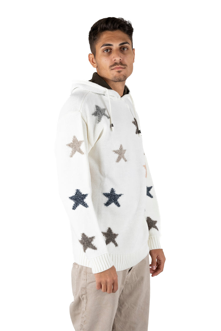 Why not brand Maglioncino con cappuccio e stelle Flash Sale