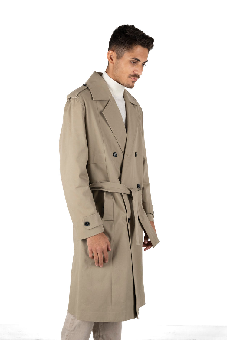 Why not brand Cappotto doppiopetto con laccio Fornitura limitata