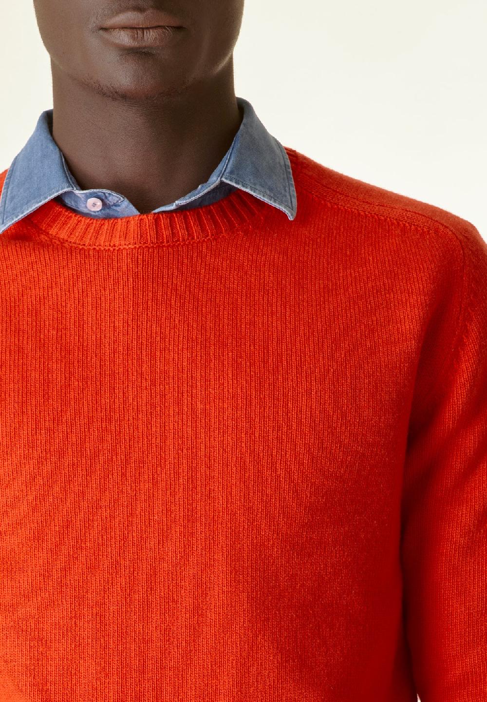 Angelico Maglia mandarino raglan bordi alti Negozio online di fabbrica