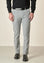 Angelico Pantalone grigio perla velluto cotone stretch slim fit Promozione Limitata