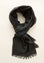 Angelico Sciarpa verde militare lana merinos frange Black Friday
