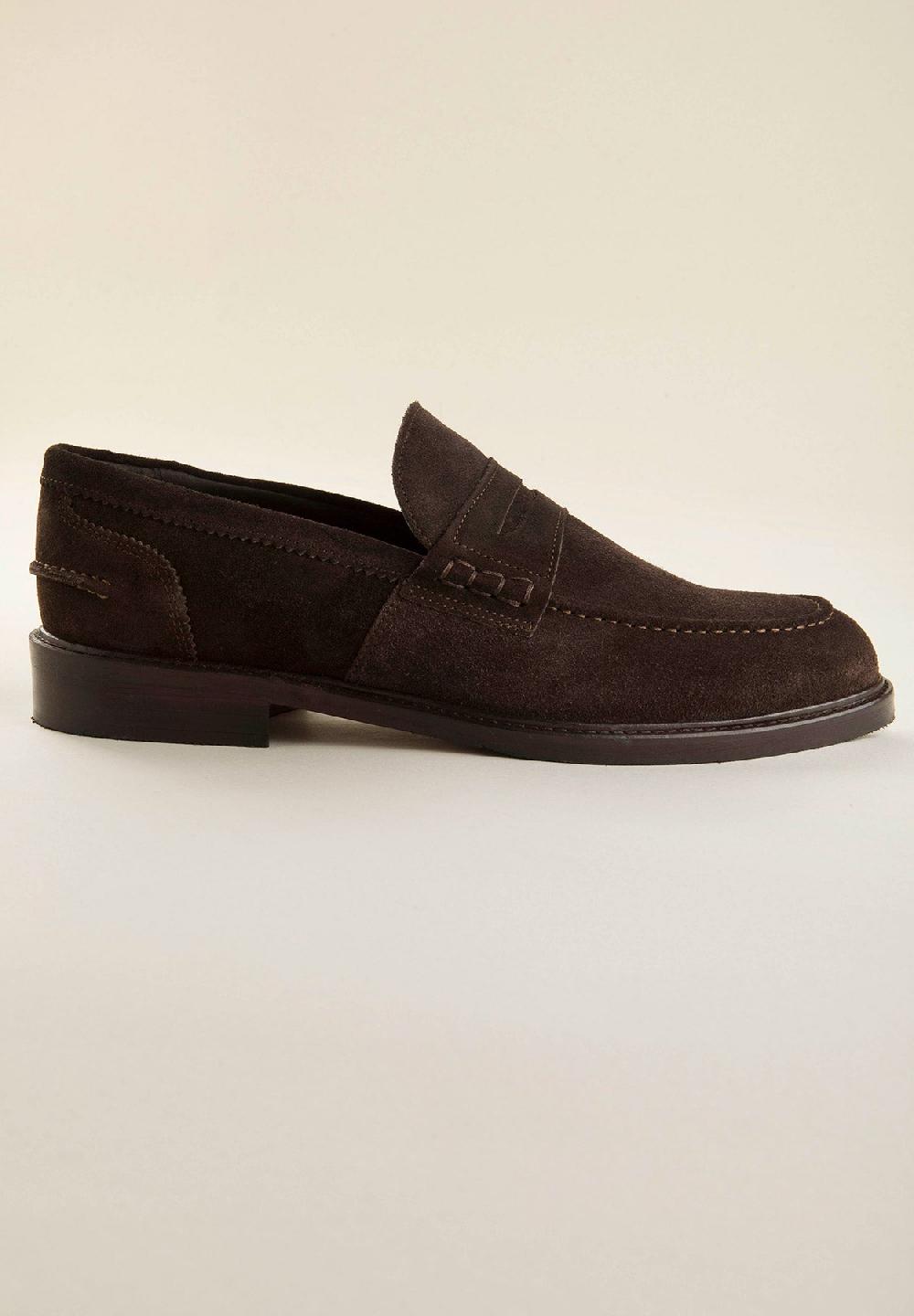 Angelico Mocassino moro scamosciato pelle Fino al 60% di sconto