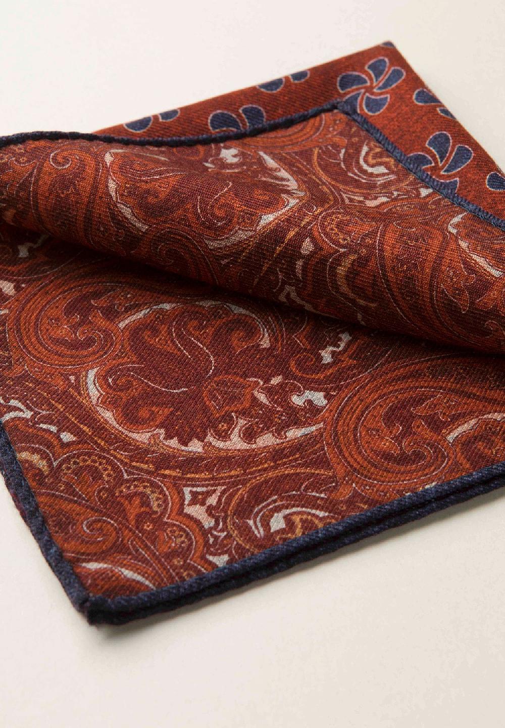 Angelico Pochette bordeaux blu fronte retro lana Discount Store per i nuovi prodotti
