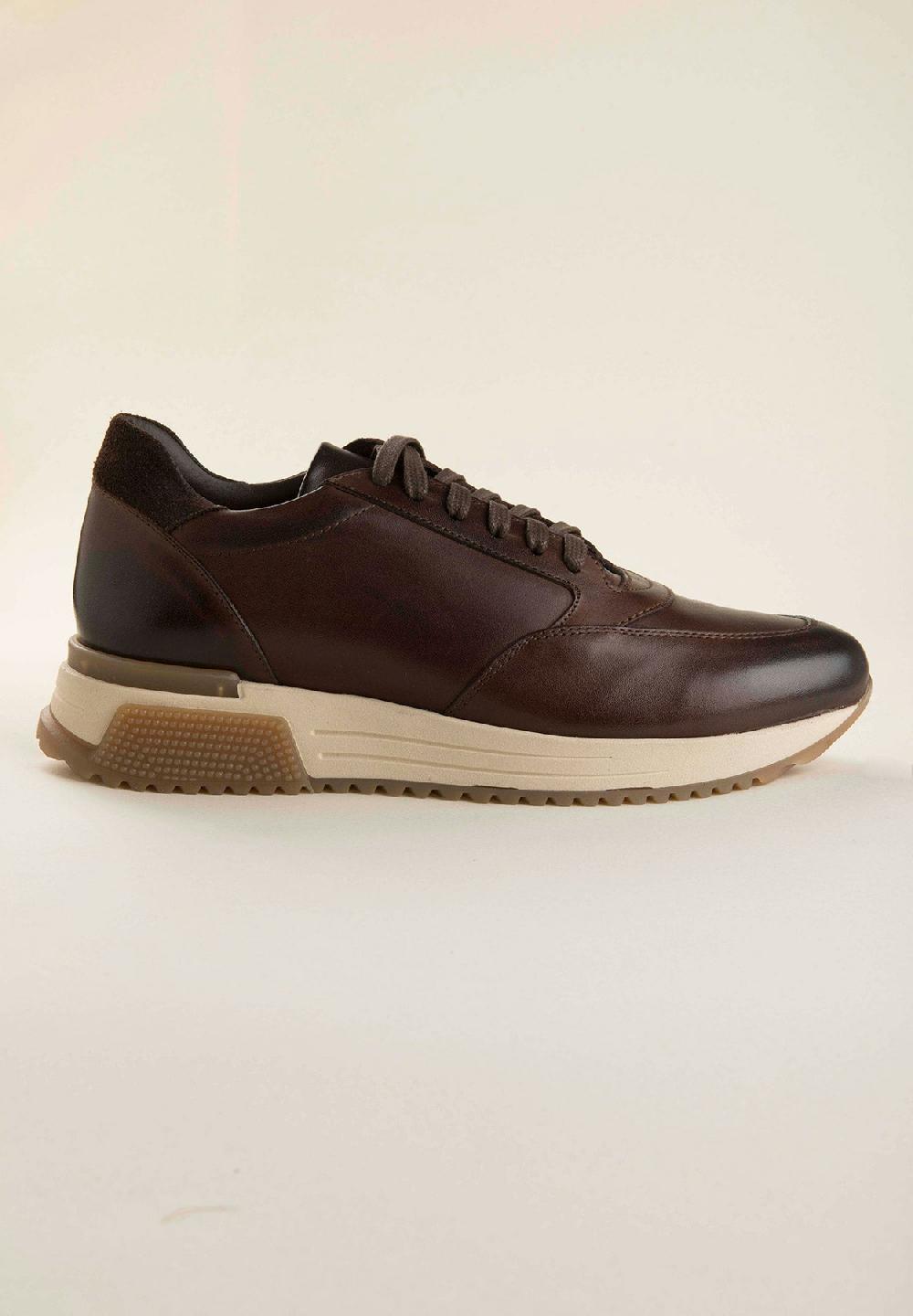Angelico Sneakers moro pelle Limitato a 3 giorni