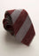 Angelico Cravatta bordeaux grigio regimental effetto lana 50% di sconto per tempo limitato