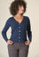 Angelico Cardigan ecrù lana merinos manica raglan Sconto
