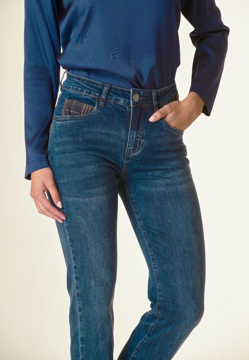 Angelico Jeans risvolto Galles Negozio