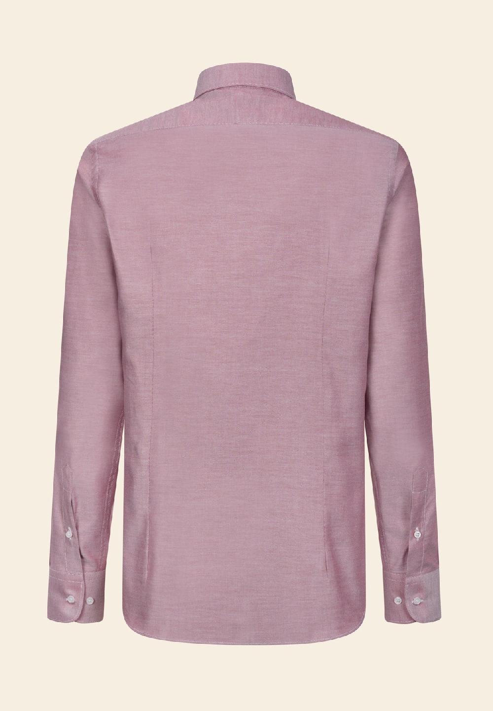 Angelico Camicia rossa oxford cotone slim fit Fino al 50% di sconto