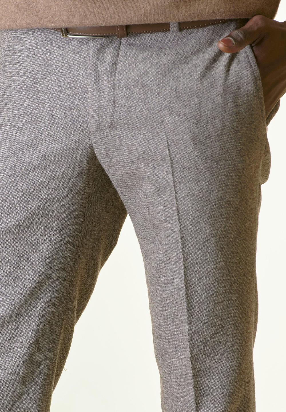 Angelico Pantalone moro sale-pepe lana custom Solo un giorno rimasto