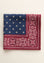 Angelico Pochette blu bordeaux fantasia fiorata lana In vendita