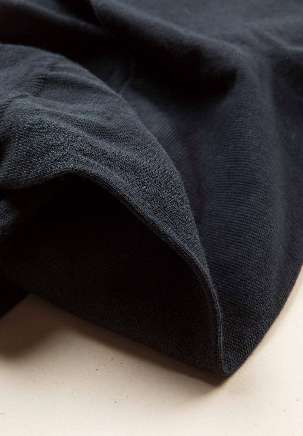 Angelico Calza blu cotone stretch unito Sottocosto