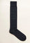 Angelico Calza blu notte righe cotone stretch Sconto
