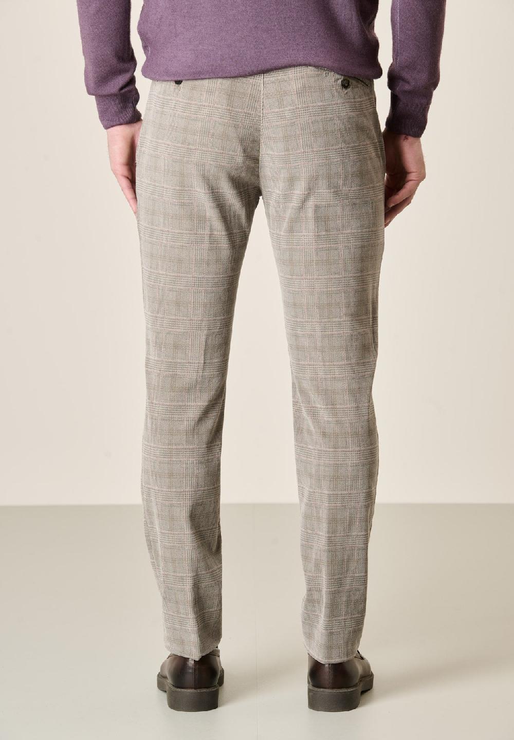 Angelico Pantalone fango fustagno Galles tinto capo slim fit Negozio