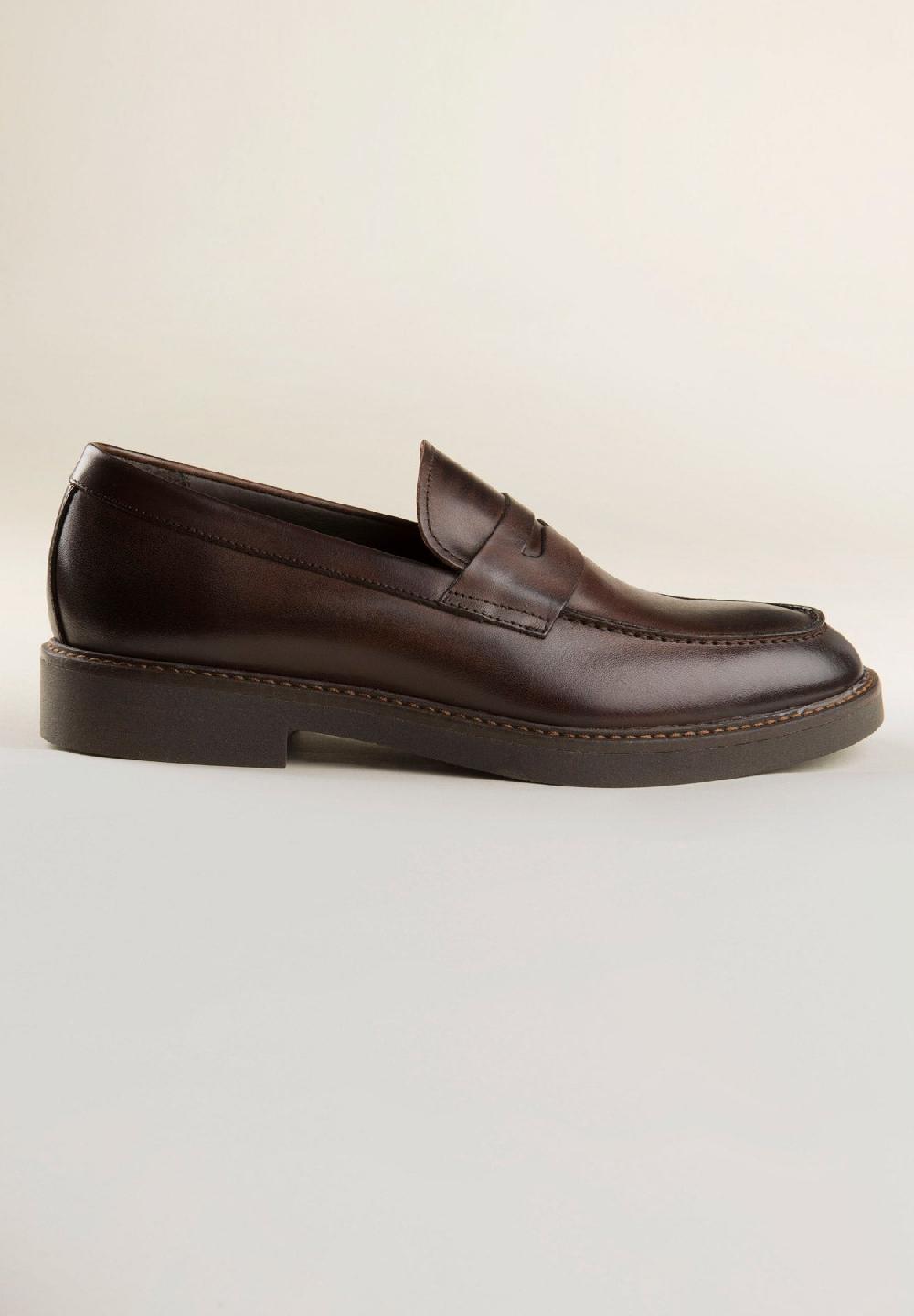 Angelico Mocassino marrone pelle Moda