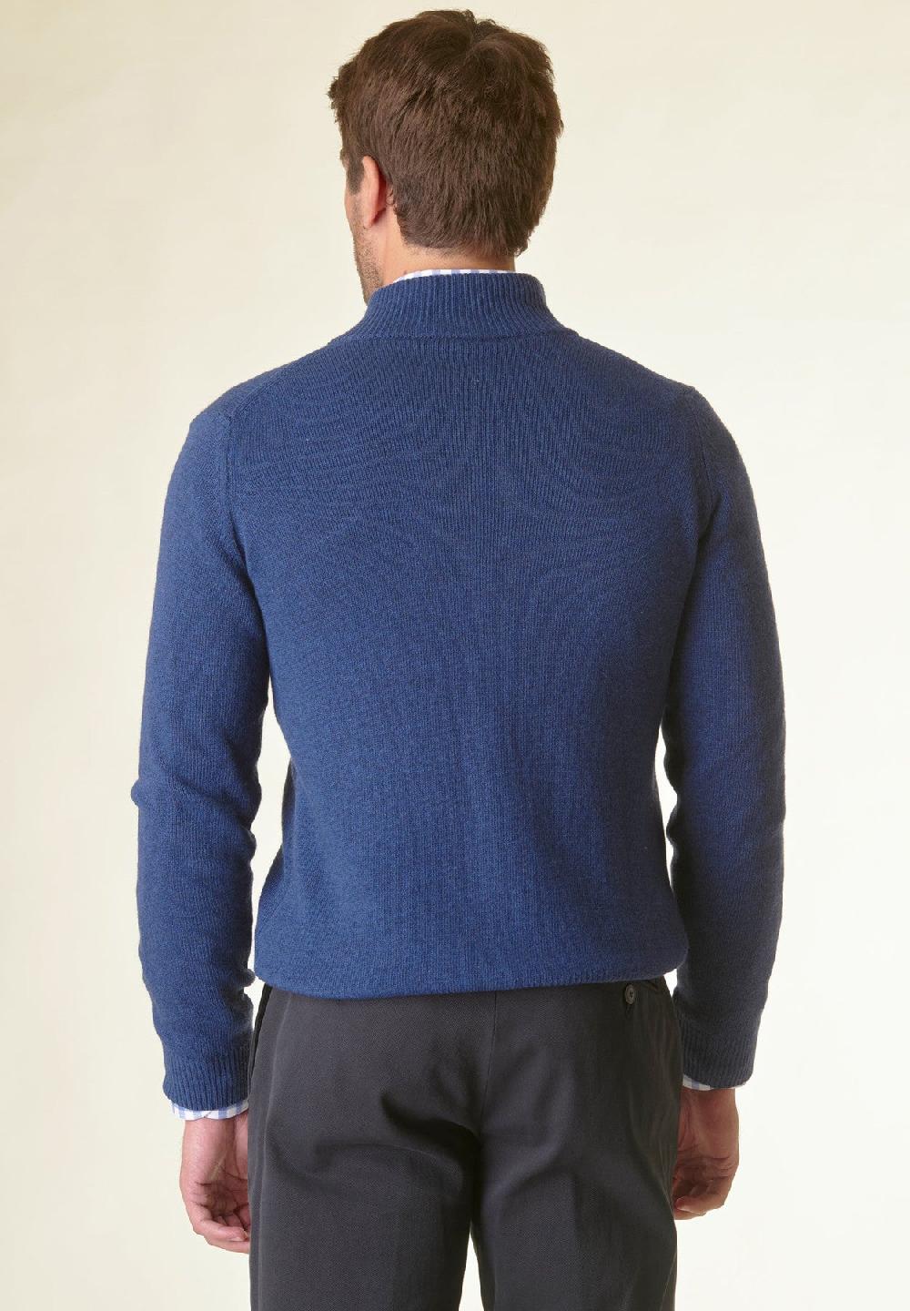 Angelico Giacca in maglia avio mano cashmere Offerta speciale