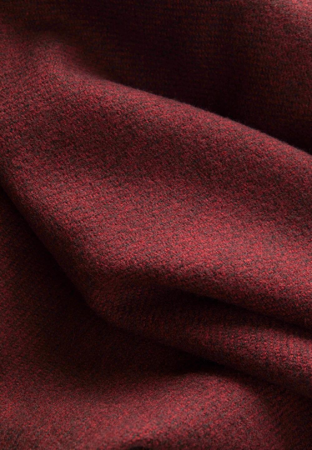 Angelico Sciarpa bordeaux melange Black Friday