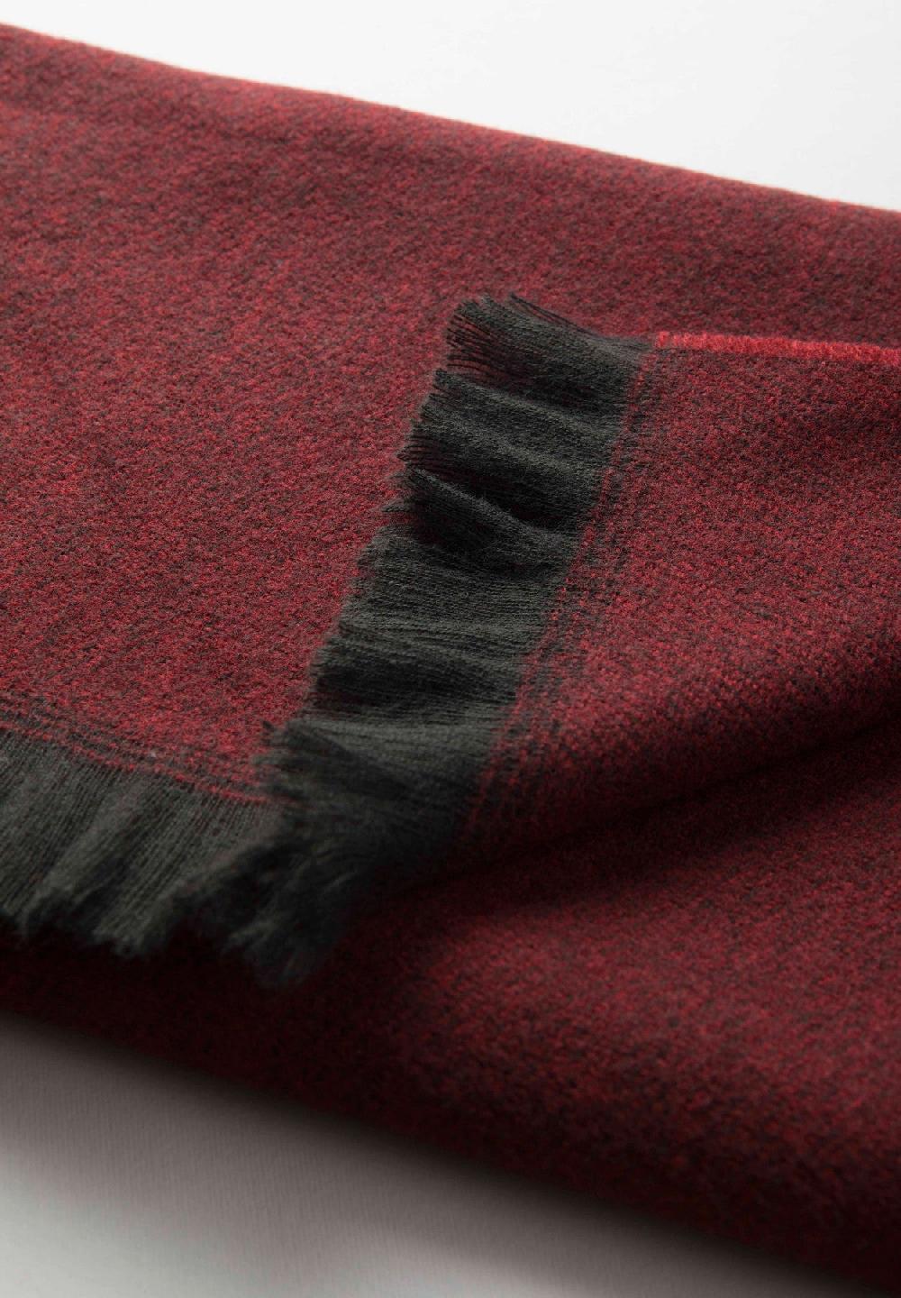 Angelico Sciarpa bordeaux melange Black Friday