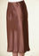 Angelico Longuette moro satin svasata Prezzo basso