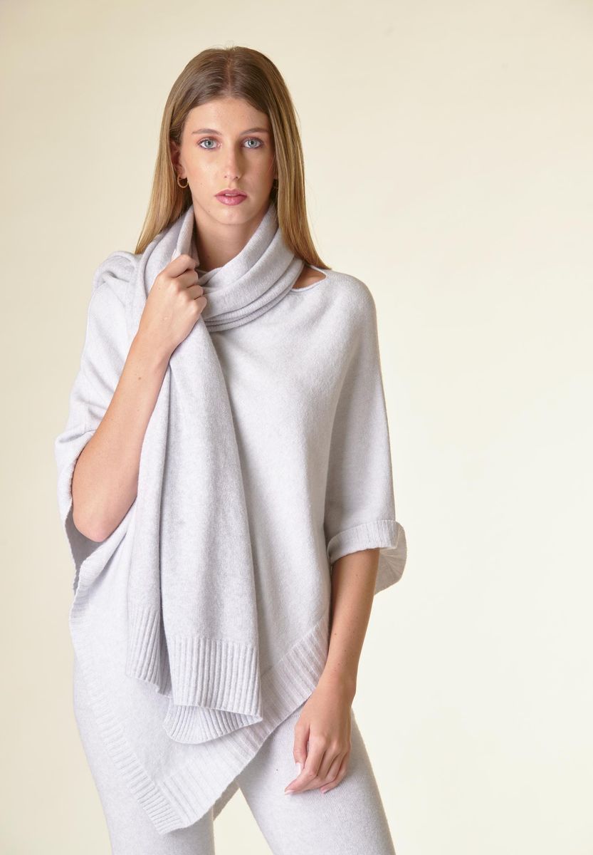 Angelico Sciarpa a stola perla viscosa soft Super Saving Price
