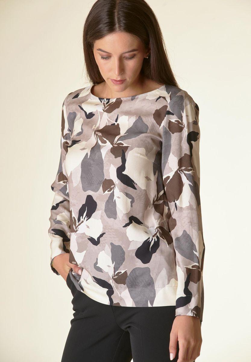 Angelico Blusa camouflage tortora-panna Offerta settimanale