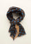 Angelico Stola nero pois lana con frange Saldi Di Fabbrica