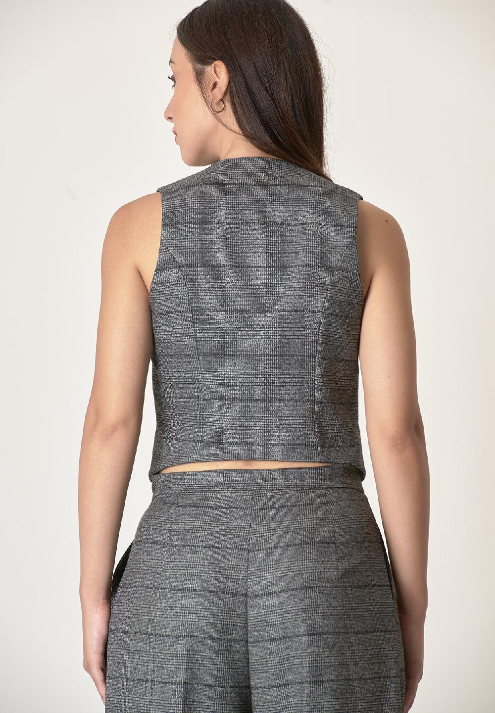 Angelico Gilet antracite Galles Smaltimento dello stoccaggio