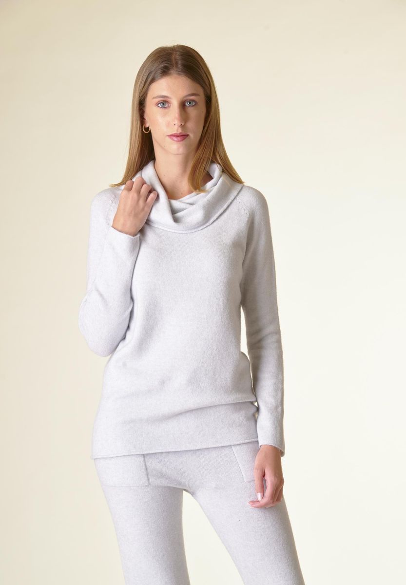 Angelico Maglia perla collo anello viscosa soft Ultimo giorno