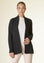 Angelico Cardigan nero collo a scialle Fino al 65% di sconto